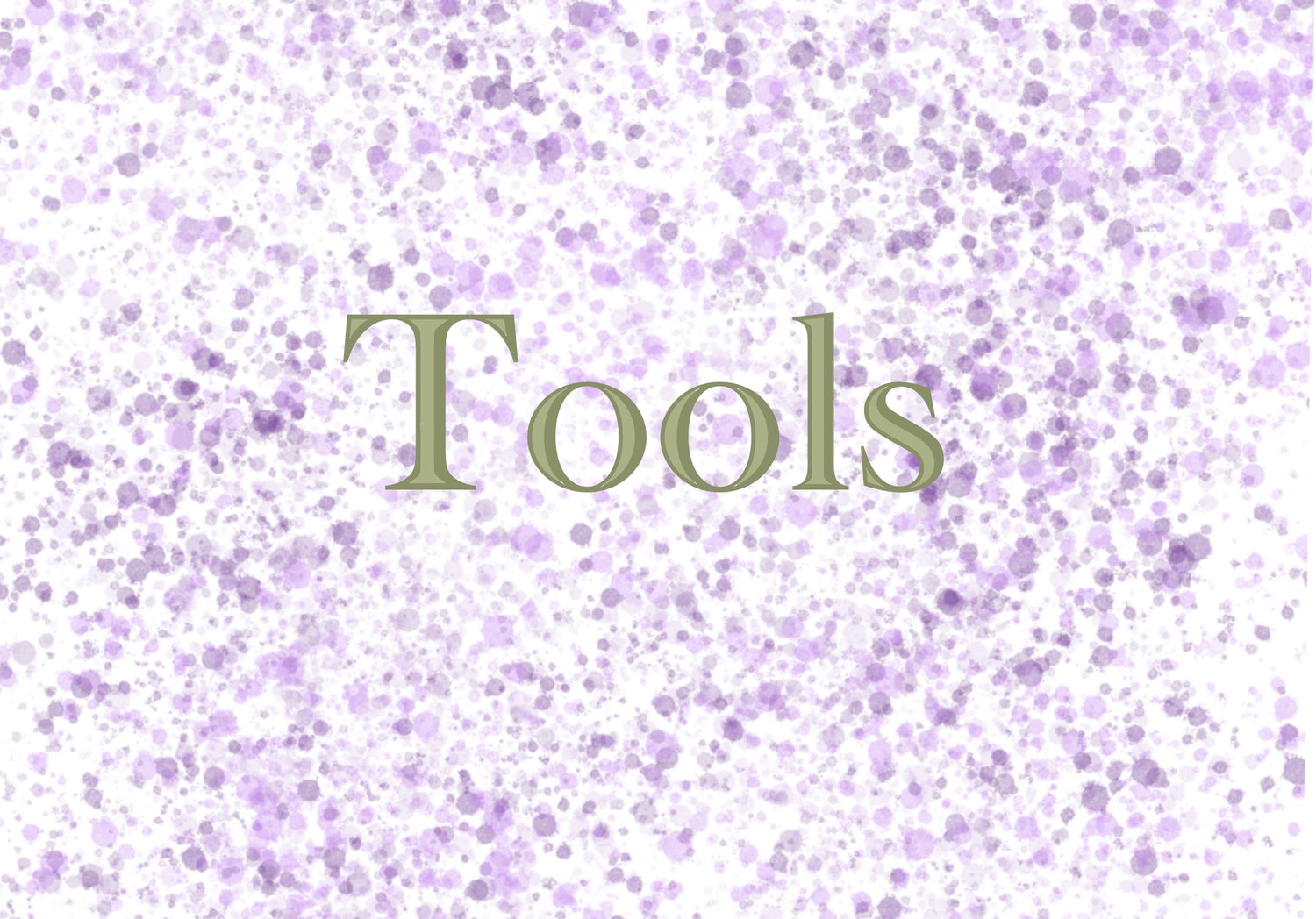 Tools