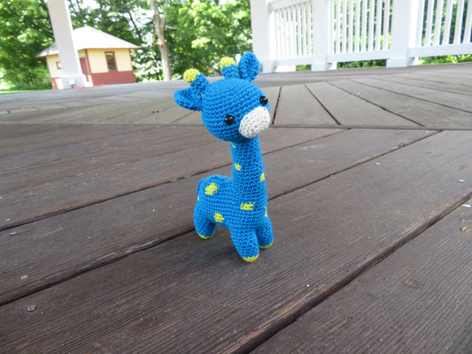 Juniper the Blue Giraffe