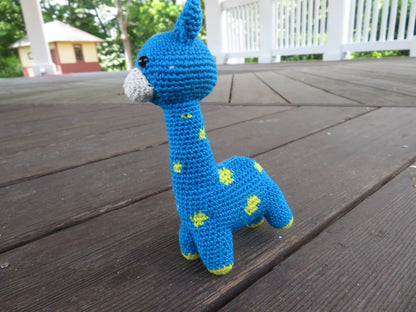 Juniper the Blue Giraffe