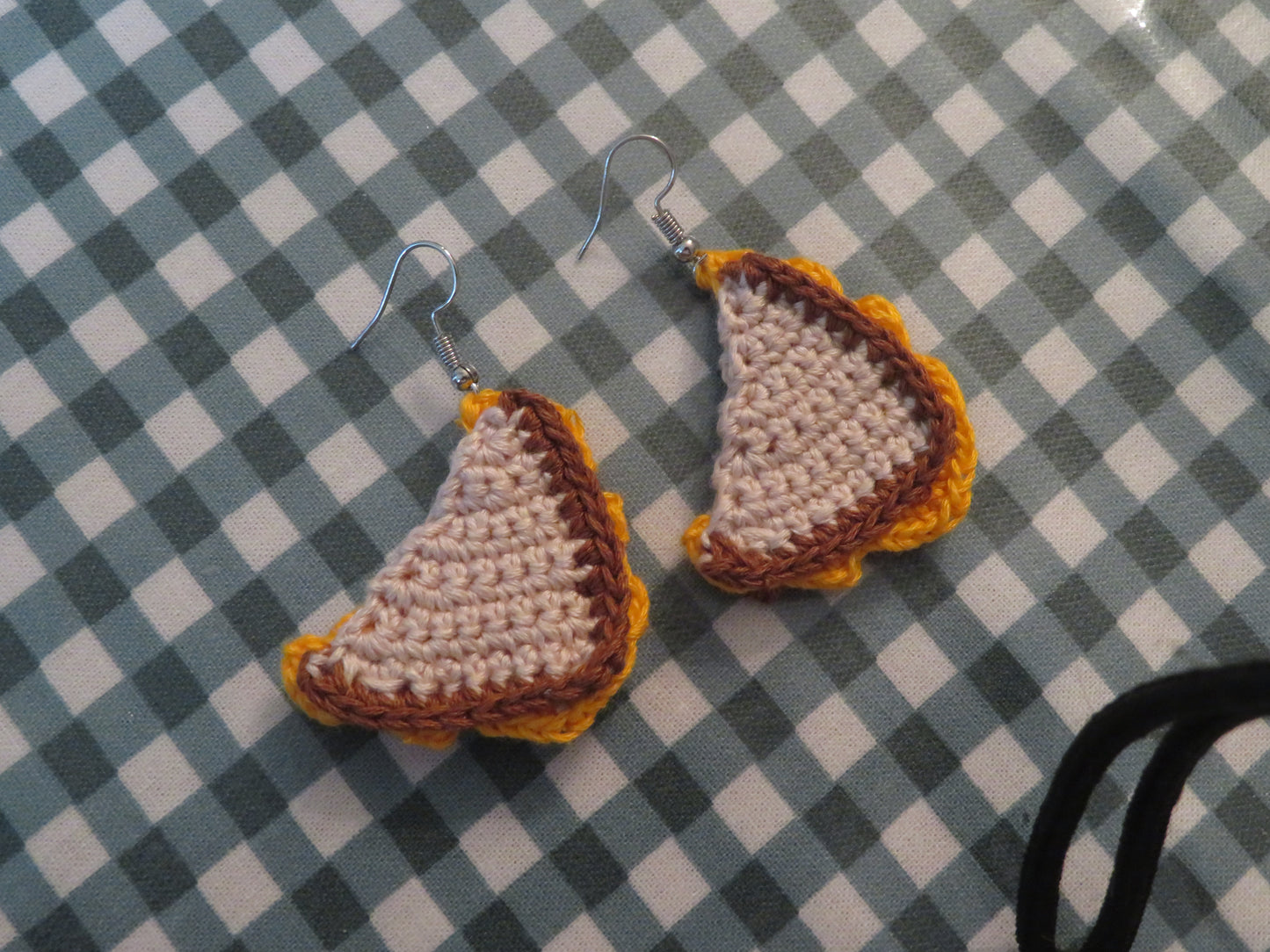 Grilled Cheese Sandwich Earrings