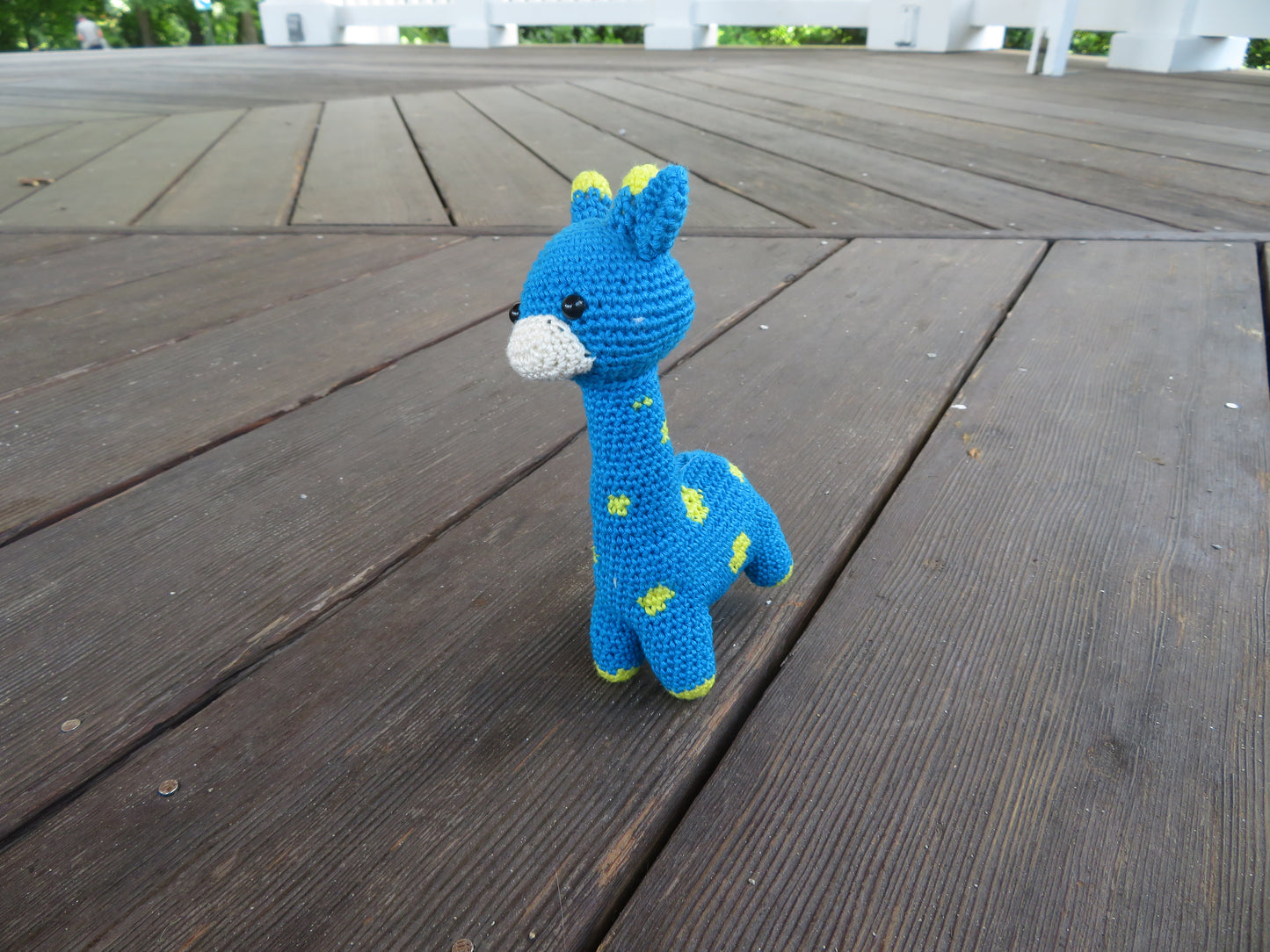 Juniper the Blue Giraffe