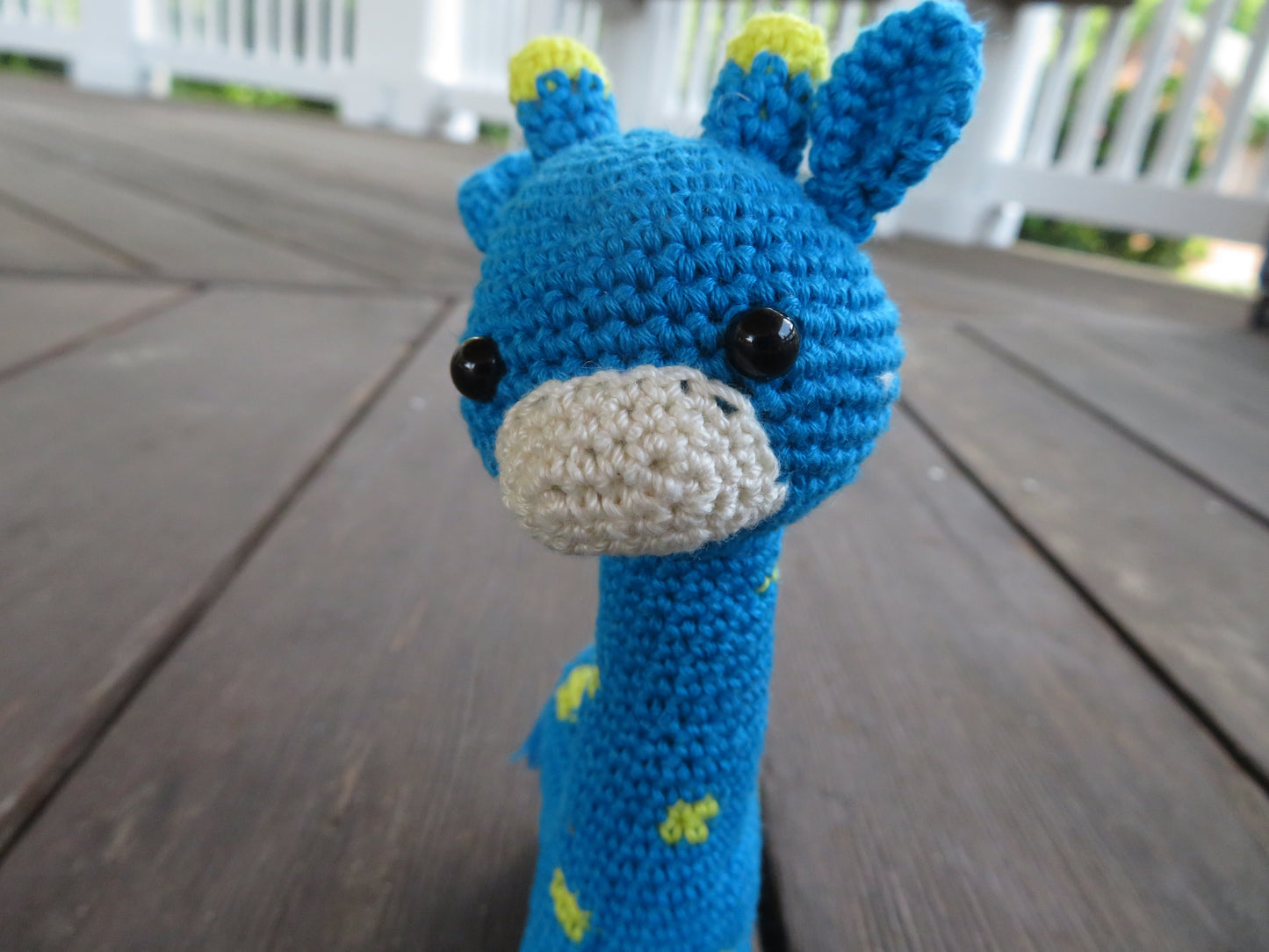 Juniper the Blue Giraffe